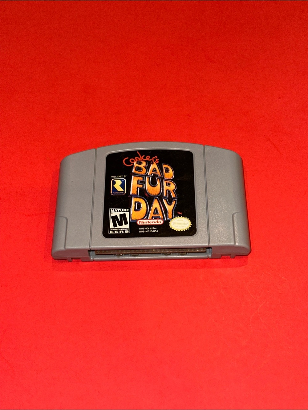 Conker's Bad Fur Day - Nintendo 64 (N64) Retro Vintage Game TESTED & FUNCTIONAL